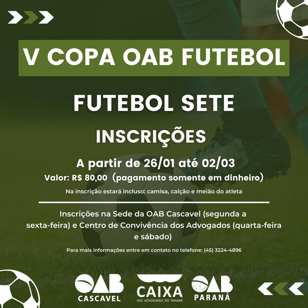 V Copa OAB Futebol